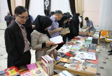 گزارش تصویری از نمایشگاه کتابی با عنوان « افطاری کتاب» در دانشگاه